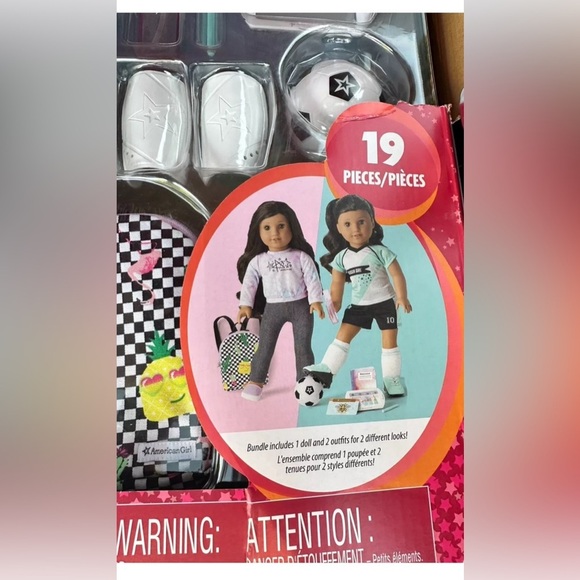 American Girl Truly Me Doll School Day to Soccer Play brunette / brown eyes !… - Picture 6 of 6
